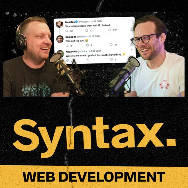 804: Should Your Website Work Without JavaScript? - podcast episode cover