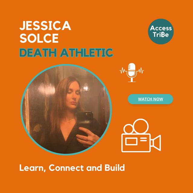AT63 - Jessica Solce, Death Athletic - podcast episode cover