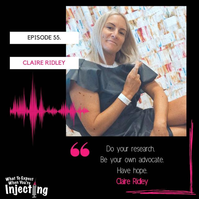 #55 Hope, heartache and a happy ending with Claire Ridley - podcast episode cover