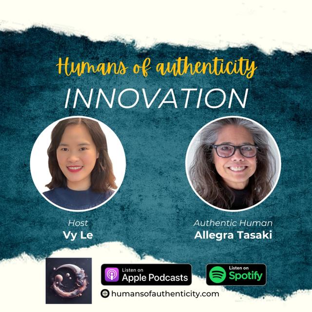 5. Innovation with Allegra Tasaki - podcast episode cover