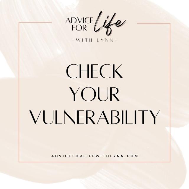 Check Your Vulnerability - podcast episode cover