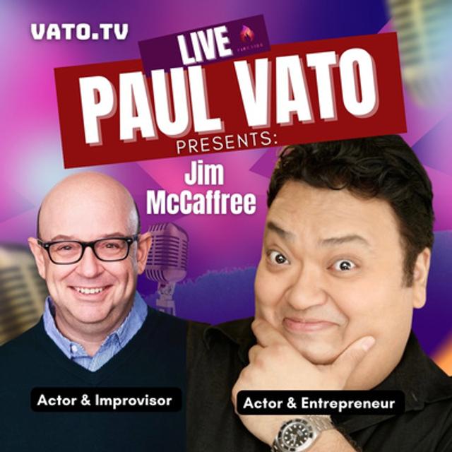 Actor, Improvisor And Stand Up Comedian On His Journey From Chicago Theater To Los Angeles Stand Up With Jim McCaffree. - podcast episode cover