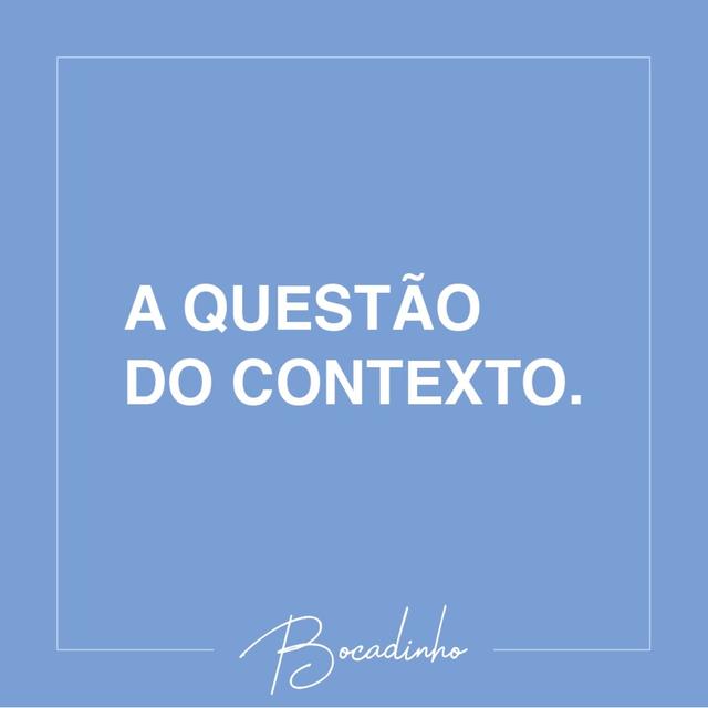 T03E02 - A questão do contexto - podcast episode cover