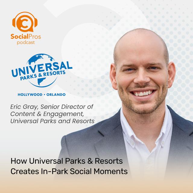 How Universal Parks & Resorts Creates In-Park Social Moments - podcast episode cover