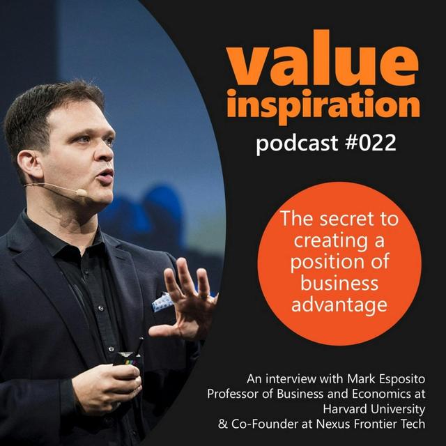 The secret to creating a position of business advantage - podcast episode cover