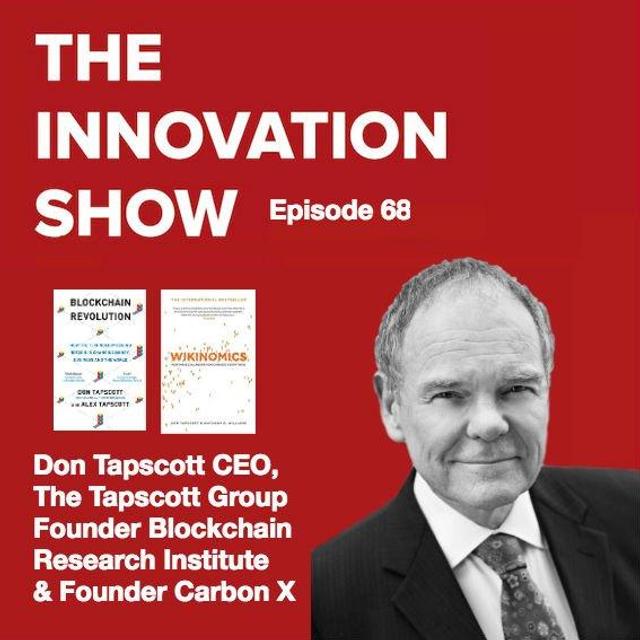 EP 68: The Blockchain Revolution with Don Tapscott - podcast episode cover