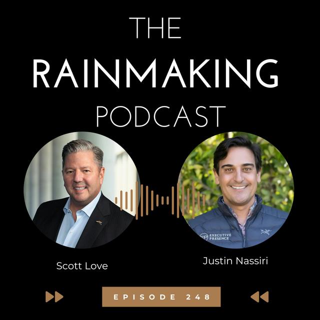 TRP 248: Rainmaking on LinkedIn with Justin Nassiri - podcast episode cover