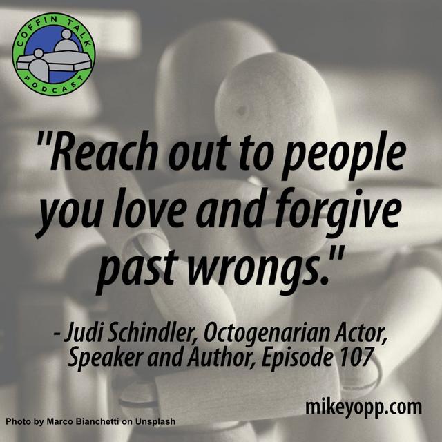 #107 - An Octogenarian - Judi Schindler - "While You Still Can" - podcast episode cover