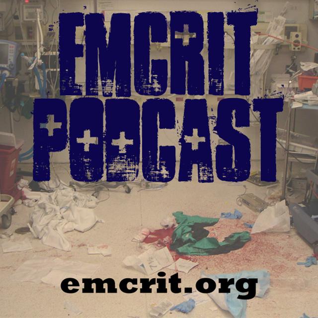 EMCrit 381 - Penetrating Neck Trauma - Get Out of the Zones! - podcast episode cover