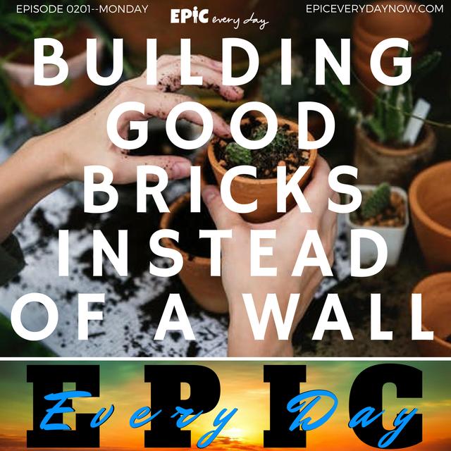 Building Good Bricks Instead of a Wall - podcast episode cover