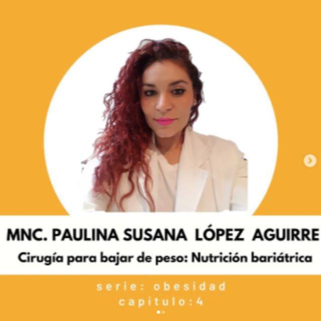 Cirugía para bajar de peso (Nutrición bariátrica) con Paulina López - podcast episode cover