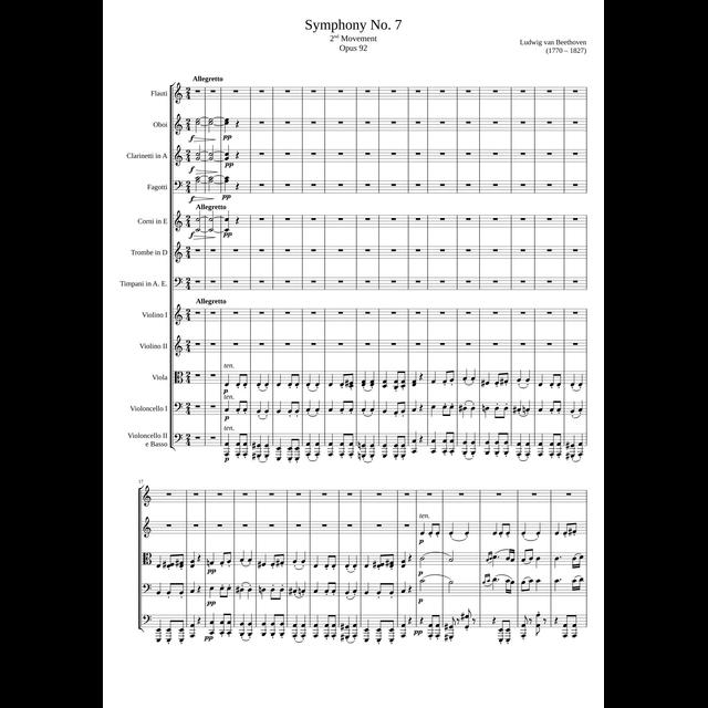 Beethoven Symphony No. 7 - podcast episode cover