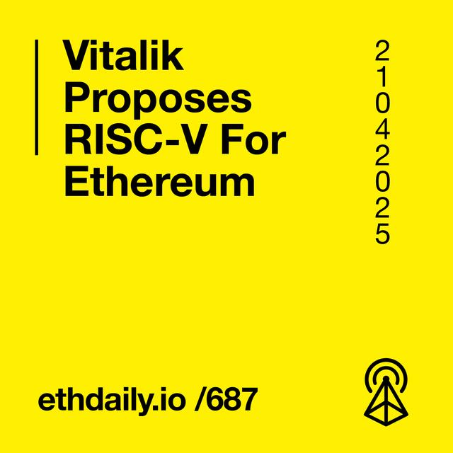 Vitalik Proposes RISC-V For Ethereum - podcast episode cover