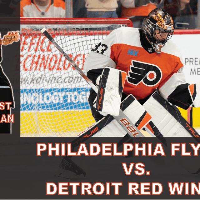 The Press Row Show: Philadelphia Flyers vs. Detroit Red Wings (12/12/24) - podcast episode cover