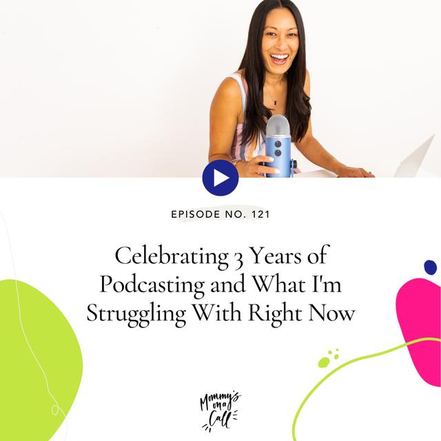 121. Growth is Hard. Looking Inward to Move Forward After 3 Years of Podcasting. - podcast episode cover