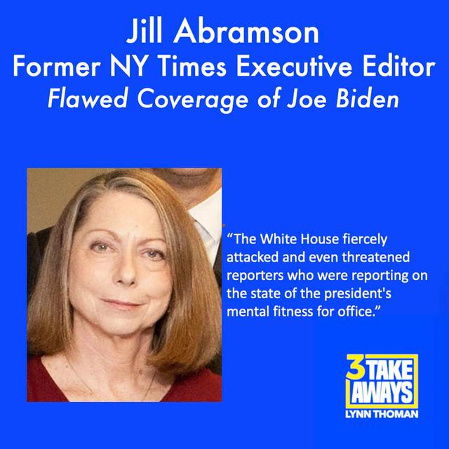 Hear, Here. A Fresh Take on the News Media’s Flawed Coverage of Joe Biden with a Former NY Times Executive Editor (#206) - podcast episode cover