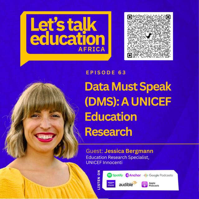 S03E63 Data Must Speak (DMS): A UNICEF Education Research - podcast episode cover