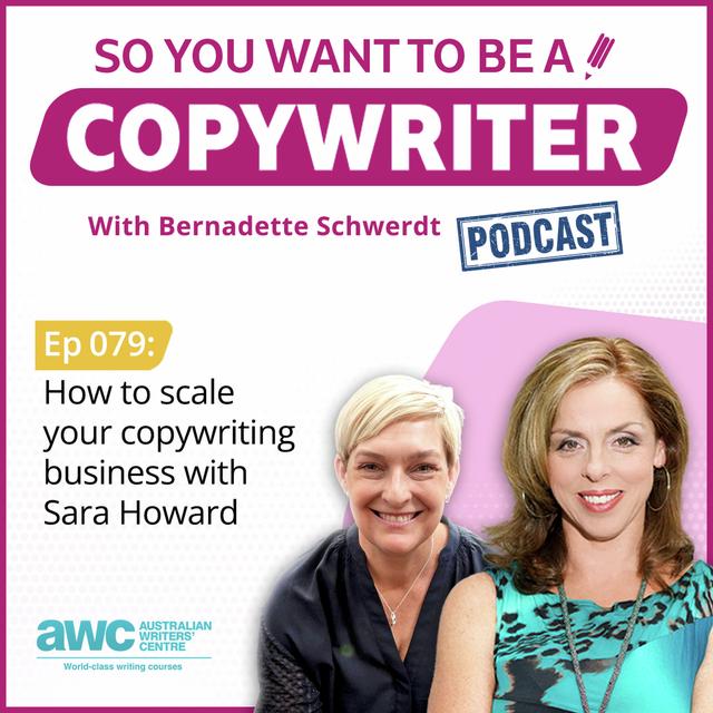 COPYWRITER 079: Discover how to scale your writing business and possibly turn it into an agency - podcast episode cover