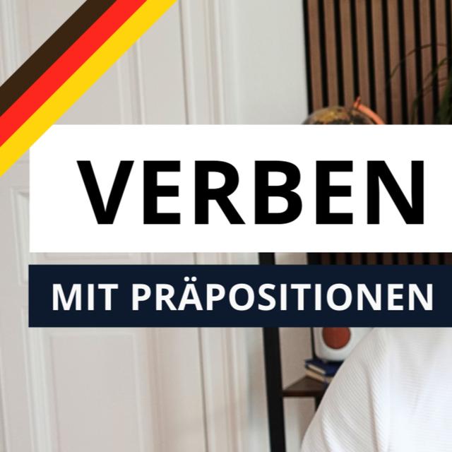 #157 - (Teil 2) Deutsche Verben mit Präpositionen B1, B2, C1 | Learn German - podcast episode cover