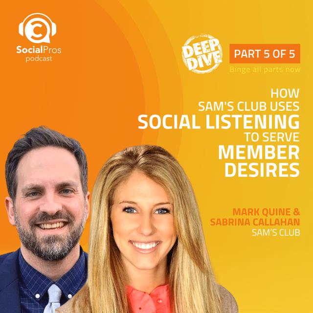 How Sam's Club Uses Social Listening to Serve Member Desires - podcast episode cover