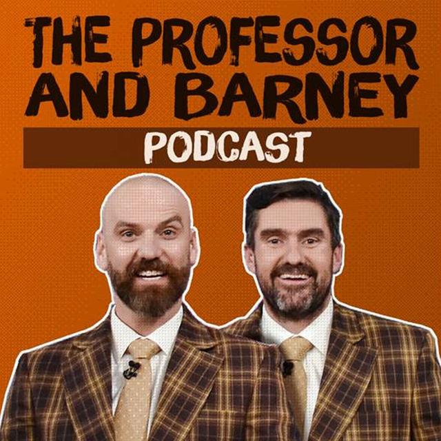 NEW SHOW | The Professor and Barney Podcast | Episode 1: Debuts | Available Now - podcast episode cover