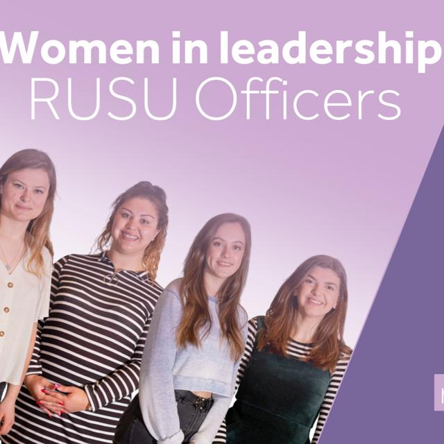 Women in leadership: RUSU Officers - podcast episode cover