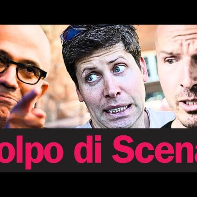 Microsoft spiazza tutti nella Telenovela di OpenAI(ChatGPT) - podcast episode cover