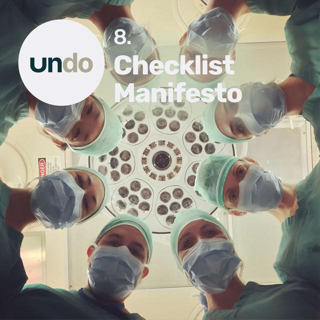 How to make fewer mistakes – The Checklist Manifesto - podcast episode cover