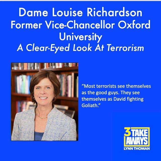 Former Oxford University Head and Terrorism Expert - Finally, A Knowing, Clear-Eyed Look At Terrorism (#195) - podcast episode cover