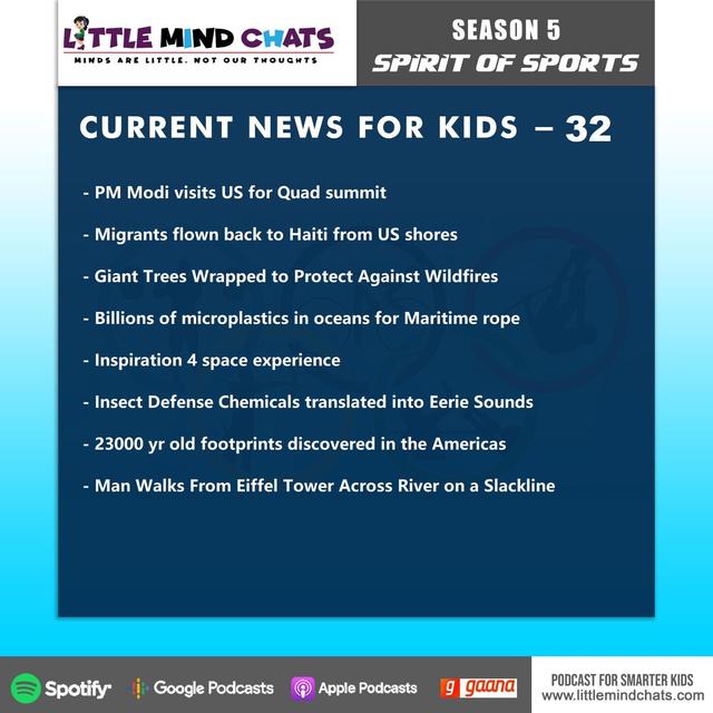 087: Current News for kids - 32 - podcast episode cover