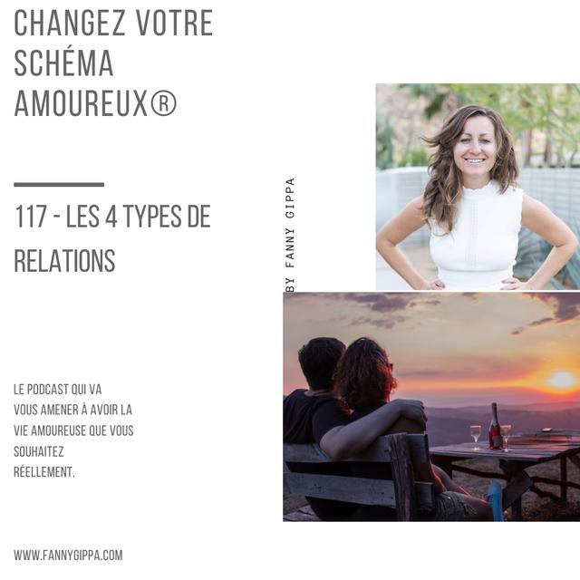 117 - Les 4 types de relations - podcast episode cover