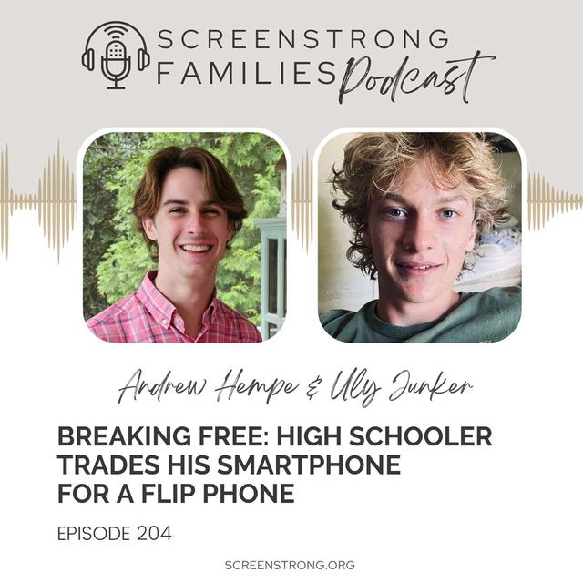 Breaking Free: High Schooler Trades His Smartphone for a Flip Phone (#204) - podcast episode cover