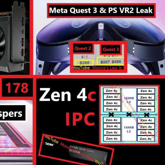 178. RX 7900 XTX Reveal, RDNA 4 Whispers, Zen 4c IPC, PS VR2 & Meta Quest 3 Cost Leak - podcast episode cover