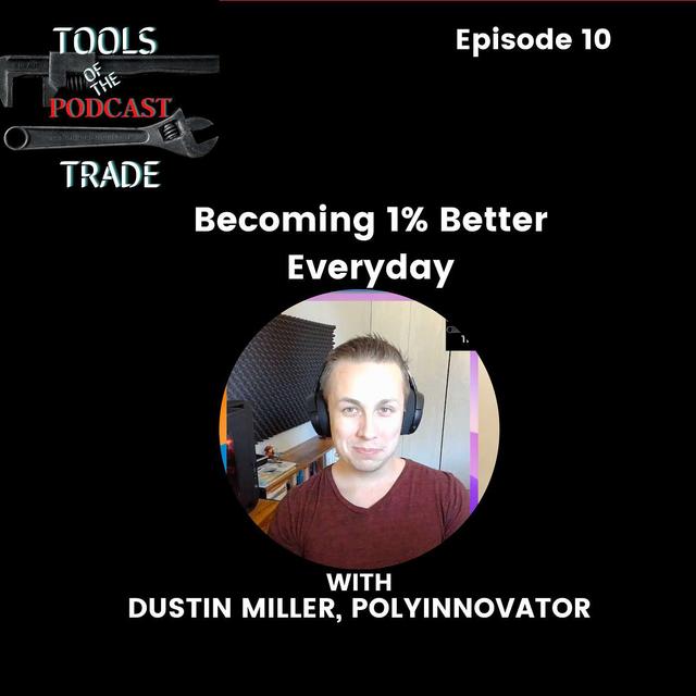 Excel at Podcasting By Becoming 1% Better Every Day w/Dustin M Polyinnovator - podcast episode cover