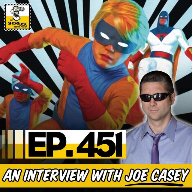 Space Quest: An Interview with Joe Casey about Space Ghost and Jonny Quest, and America Chavez! - podcast episode cover