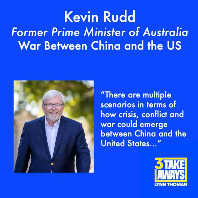 Former Australian Prime Minister and China Scholar Kevin Rudd: War Between China and the US (#95) - podcast episode cover