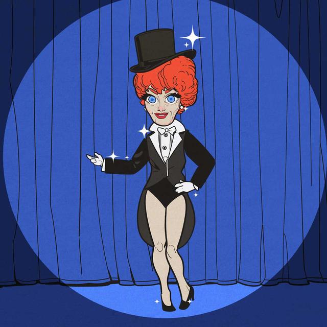 Lucy Meets a Drag Queen - podcast episode cover