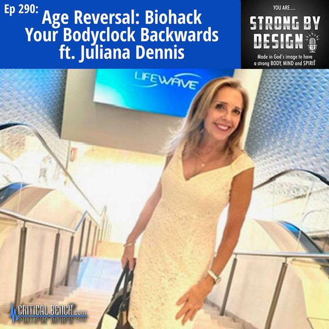 Ep 290 Age Reversal: Biohack Your Bodyclock Backwards ft. Juliana Dennis - podcast episode cover