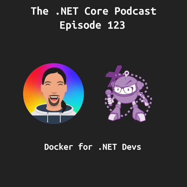 Docker for .NET Devs With Carl Sargunar - podcast episode cover