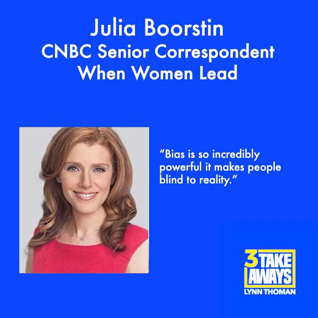 When Women Lead: A Groundbreaking Look at Bias, Leadership and the Future of Work with CNBC’s Julia Boorstin (#110) - podcast episode cover