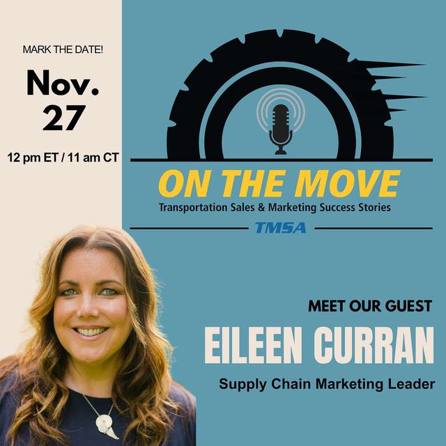 Logistics Meets Creativity: Eileen Curran's Journey - podcast episode cover