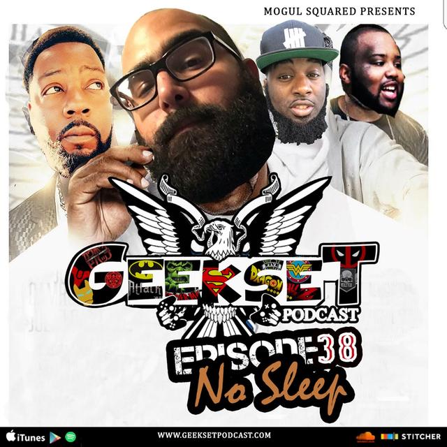 Geekset Episode 38: No Sleep - podcast episode cover