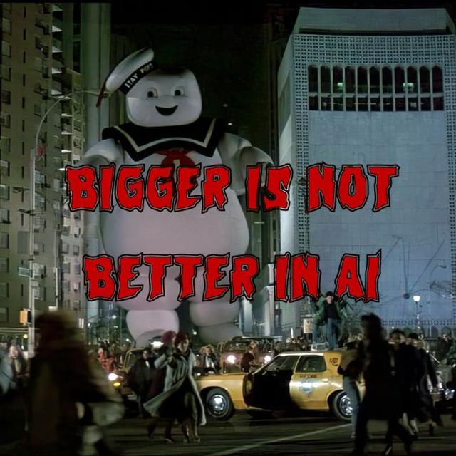 Patreon Preview – 374. Bigger is Not Better in AI - podcast episode cover