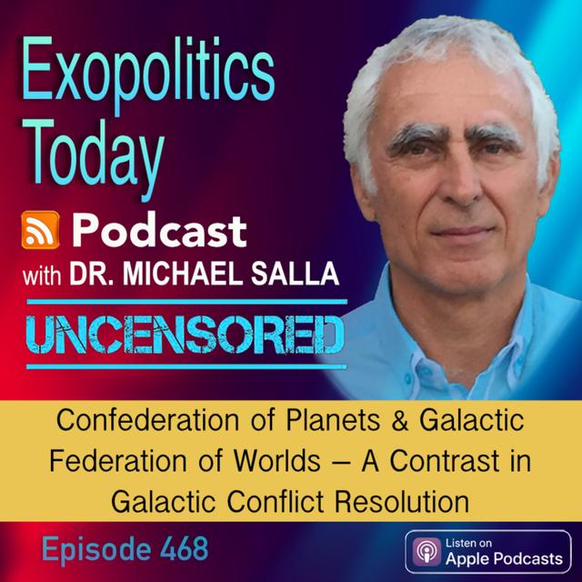Confederation of Planets & Galactic Federation of Worlds – Contrast in Galactic Conflict Resolution - podcast episode cover
