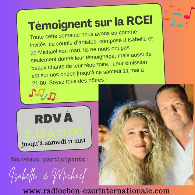 Episode 1533: Miochaël  & Isabelle témoignent sur la RCEI - podcast episode cover