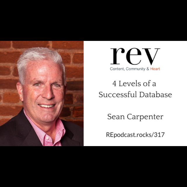 317 - 4 Levels of a Successful Database with Sean Carpenter - podcast episode cover
