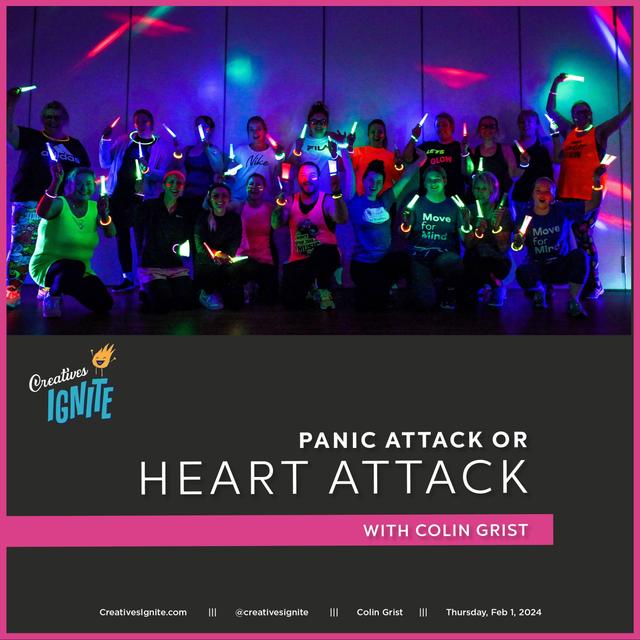Panic Attack or Heart Attack? With Colin Grist  |||  Mental Health Month - podcast episode cover