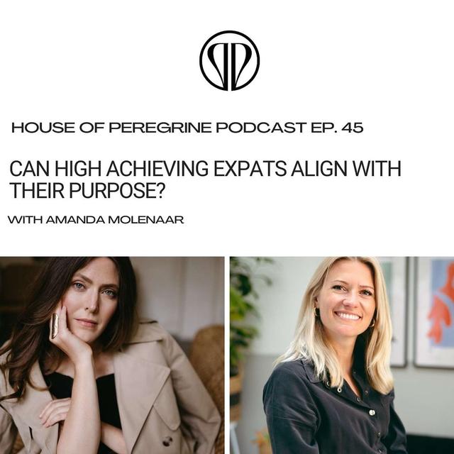 Can High Achieving Expats Align with Their Purpose? With Amanda Molenaar | Ep 45 - podcast episode cover