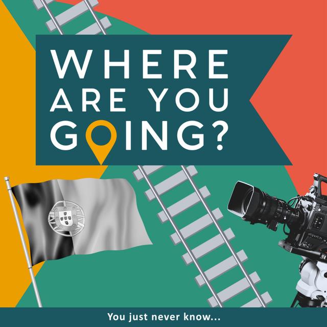 A gin and tonic, a movie camera and some tracks - podcast episode cover