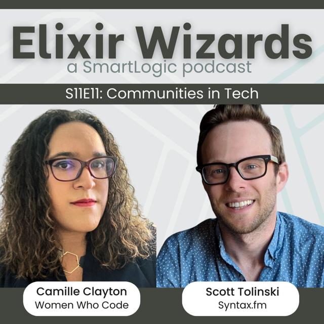 Communities in Tech with Camille Clayton & Scott Tolinski - podcast episode cover
